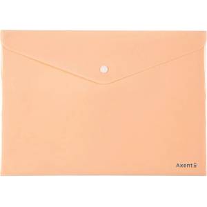  Папка джоб с копче Axent Pastelini А4+ Оранжев (1303078-04-1412-42-A)