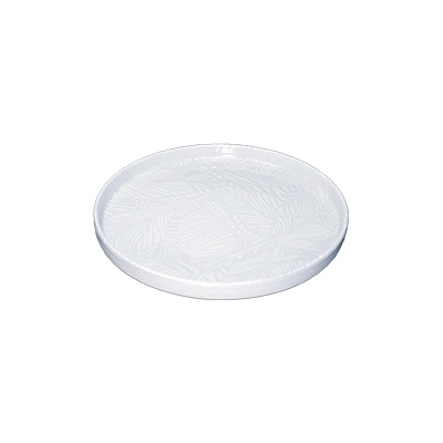 Saturnia Чиния с борд SATURNIA Breath, 20 см, бяла (05117/ZBRE01)