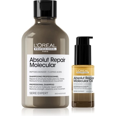 L'Oréal Serie Expert Absolut Repair Molecular комплект за увредена коса