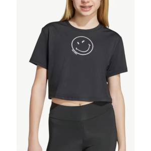 Adidas x Smileyworld Training Tee Jr Black - magazinko