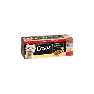 Cesar Selection v omáčce hovězí jehněčí kuřecí hovězí 40 x 100 g