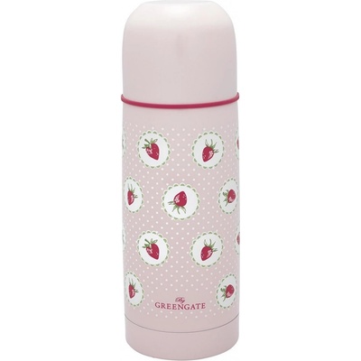 GREEN GATE Termoska Strawberry pale 300 ml