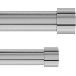 Umbra HK Limited Umbra Двоен корниз cappa - цвят никел - размер 91-167 см (umbra-1014557-411)