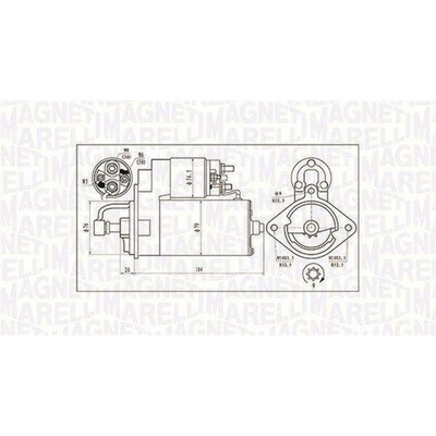 Startér MAGNETI MARELLI 063720984010