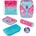 Herlitz Ученическа чанта-раница SoftLight Plus GREENLine Pink Bubbles - Herlitz