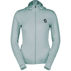 Scott Дамско поларено яке Scott Women's Hoody Defined Light Fleece jacket - Mist Blue - размер XS (105-5675-1011)