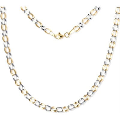 Gemmax Jewelry Zlatý řetězový - žluto-bílé zlato GLNCN-42-00701