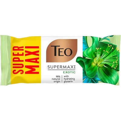 Teo ТЕО supermaxi exotic тоалетен сапун с хидратиращ глицерин 140 гр (3/56)