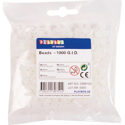 Playbox Zažehlovací korálky, 1000 ks- svítící ve tmě – Zboží Mobilmania