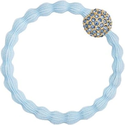 By Eloise London Bling Charms Disco Ball гривна / ластик за коса цвят син