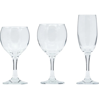 LAV sklenice na víno MISS sada 18díl. (6x190,210,) 260 ml
