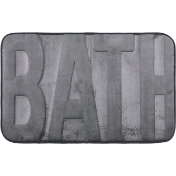 4LIVING Постелка за баня Bath - 50х80 см. - сива (TB-4Living-640684)