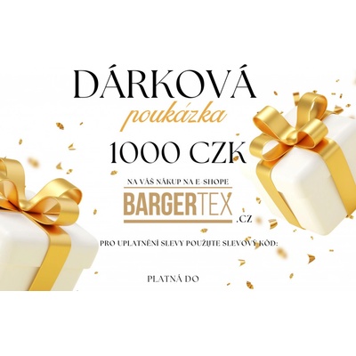 Dárková poukázka 1000 CZK