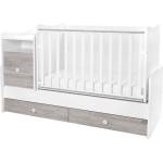 Lorelli Трансформиращо се детско легло Lorelli - Trend Plus, бяло и арт (10150590043P) - baby