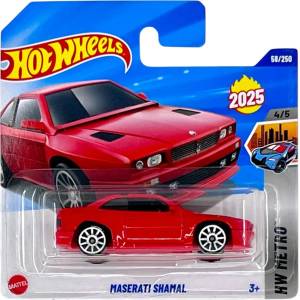 Mattel Количка Maserati Shamal Red 1: 64 (Hot Wheels) (26381)