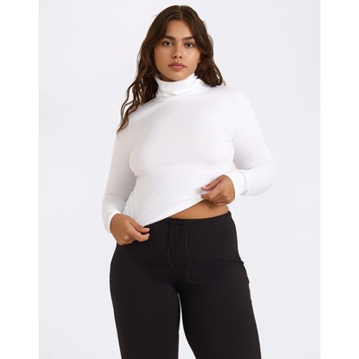 Organic Basics Everyday Turtleneck White