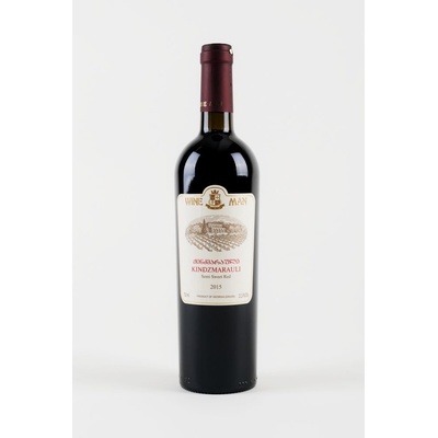 Wine Man Kindzmarauli červené polosladké 11,5% 0,75 l (holá láhev)