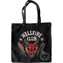 CurePink Shopping taška na rameno Stranger Things: Hellfire Club