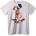 NOONEBRAND Тениска Boss Life и Скейтборд - 2XL, White