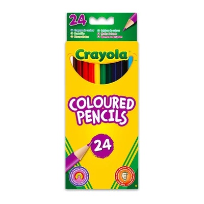 Crayola Crayola: 24 изключително меки цветни молива