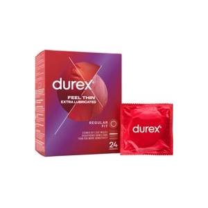 Durex Feel Thin Extra Lubricated 24 бр. (в кутия) (P27026)