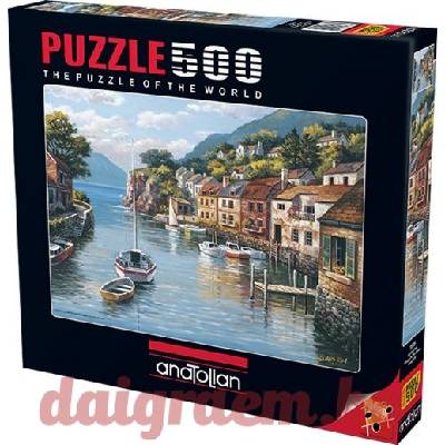 Anatolian Пъзел anatolian 3535 - 500 части - Крайречни къщи (p3535)