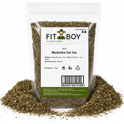 FITBOY Medovka lekárska list rez 100 g