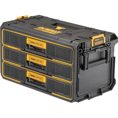 DeWalt Toughsystem 2.0 kufr se třemi zásuvkami DWST08330-1