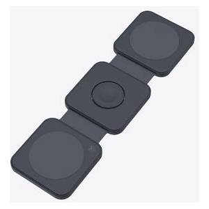 Dviced 3-in-1 foldable magnetic wireless charger - Black (DV230003)