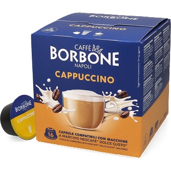 Caffè Borbone | Cappuccino - 16 капсули за Dolce Gusto