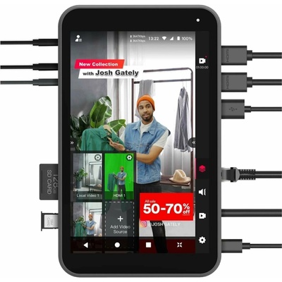 YoloLiv Instream All-In-One Multicam Vertical Live Streaming Encoder & Monitor