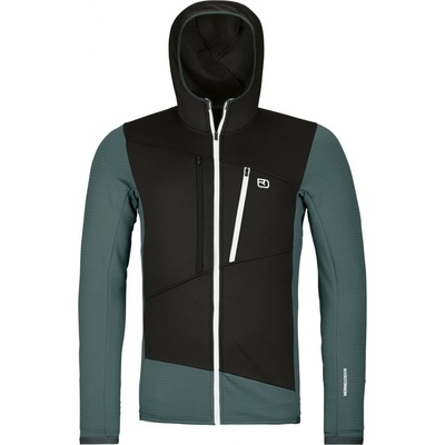 Ortovox fleece GRID Hoody šedá