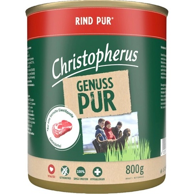 Chirstopherus Pur Adult dog čisté hovädzie mäso 800 g