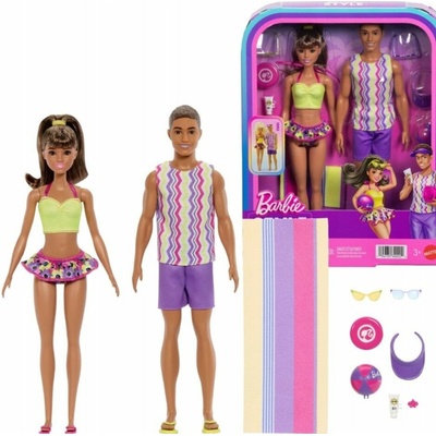 Mattel Barbie Barbie a Ken na pláži k 65. výročí, JJP05