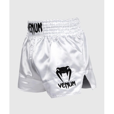 Venum Muay Thai šortky Classic White/Black