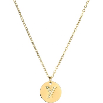 HARAHU Колие Абецеда - y / Златен kp21230 (21230)