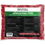 INVITAL Аквариумен чакъл червен 4-8мм 3кг (z10917)