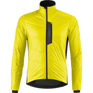Löffler Мъжко термо яке за колоездене Löffler Bike Iso-Jacket PL60 Cycling jacket - Lemon - размер 48 (EU) (051-1320-0411)