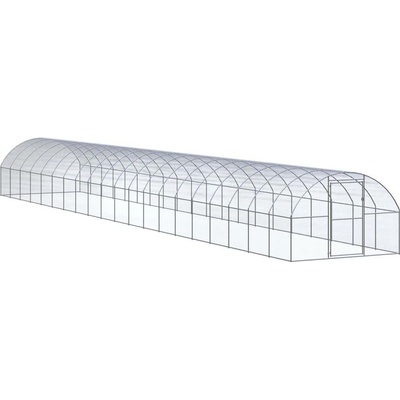 vidaXL Venkovní klec pro kuřata 3 × 20 × 2 m pozinkovaná ocel 9799.3095470