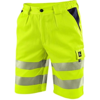 CXS Norwich pánske montérkové šortky HI-VIS oranžové-modré