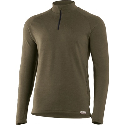 Lasting pánska merino mikina Wary 6363 zelená