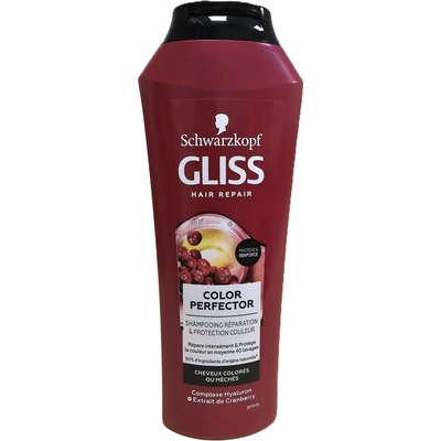 Schwarzkopf Gliss Kur Kur Color Shine & Protect regenerační šampón na vlasy 250 ml