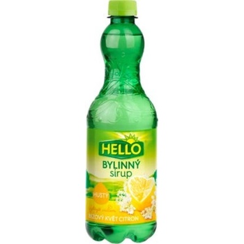 Hello Bylinný sirup bezový květ citron 0,7 l