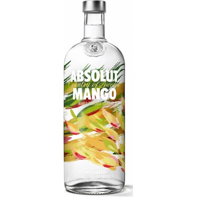 Vodka Absolut Mango 40% 1 l (holá láhev)