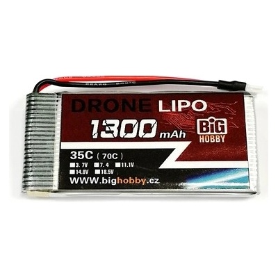 DRONE LIPO Li-pol baterie 1300mAh 1S 35C 70C