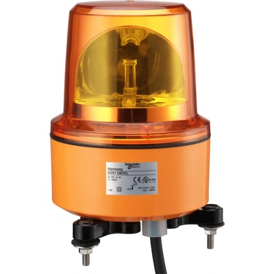 SCHNEIDER Maják XVR13M05L rotační LED 230V oranžový