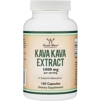 Image 1 of Double Wood Supplements Kava Kava 1000 mg [120 капсули]