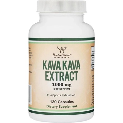 Double Wood Supplements Kava Kava 1000 mg [120 капсули]