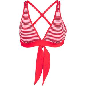 Seafolly Дамско бикини горнище Seafolly Clubhouse Multi Fit Longline Tri Bikini top - Flame - размер 36 (EU) (150-6625-0113)