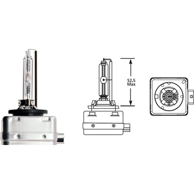 xenon. výbojka 85V 35W D3S PK32d-5, Elta
